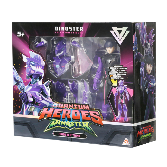 Фигурки персонажей - Игровая фигурка Dinoster Трина с аксессуарами (EU580836)#8