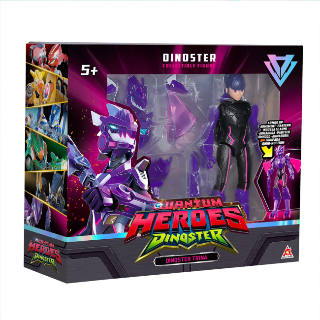 Фигурки персонажей - Игровая фигурка Dinoster Трина с аксессуарами (EU580836)#9