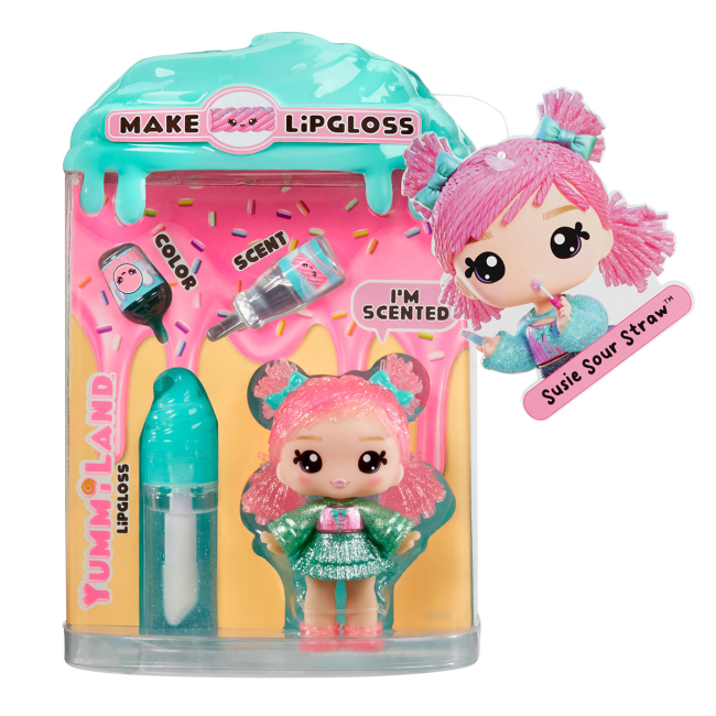 Ляльки - Ігровий набір Yummiland S2 С'юзі Сауер Строу з блиском для губ (525479)#5