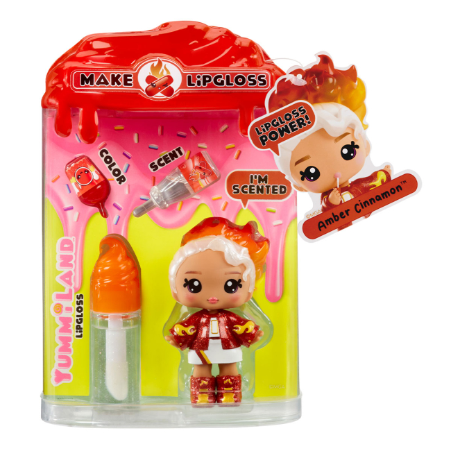 Куклы - Игровой набор Yummiland S2 Корица Амбер с блеском для губ (525615)#4