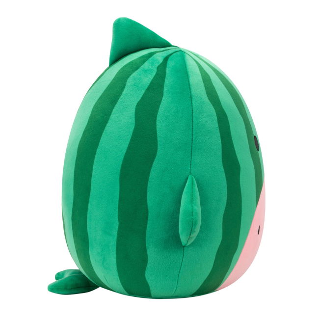Подушки - М'яка іграшка Squishmallows Кит-кавунчик Крістофер 30 см (SQCR07967)#4