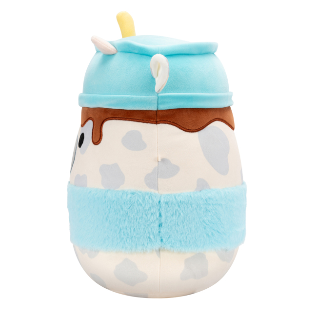 Подушки - Мягкая игрушка Squishmallows Серая коровка 30 см (SQER01263)#3
