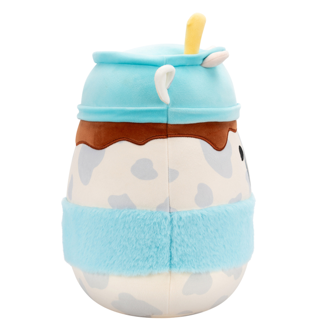Подушки - Мягкая игрушка Squishmallows Серая коровка 30 см (SQER01263)#5