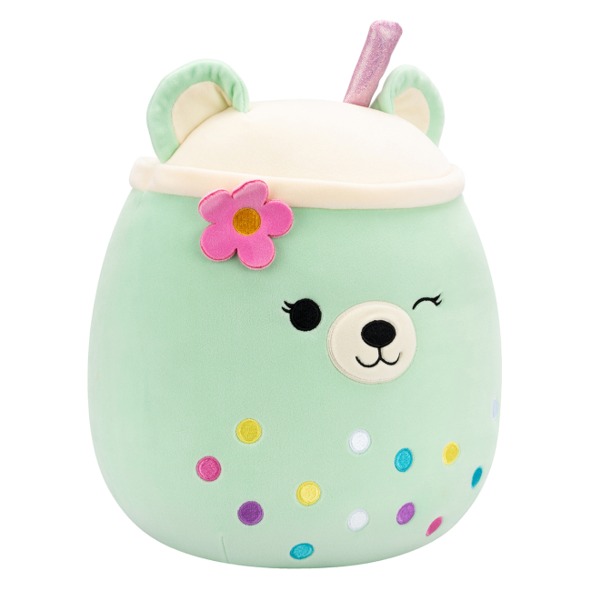 Подушки - Мягкая игрушка Squishmallows Мятный медведь 30 см (SQER01266)#2