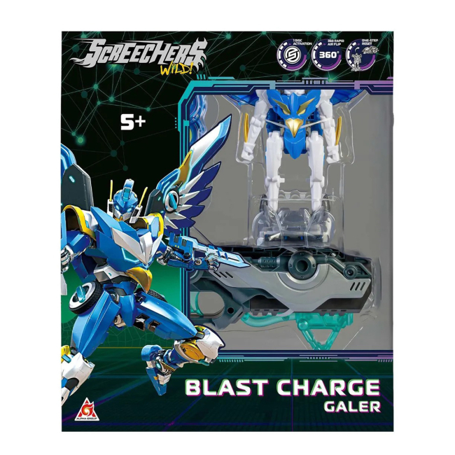 Трансформеры - Игровой набор Screechers Wild S5 L1 V2 Галер (KS686111)#8