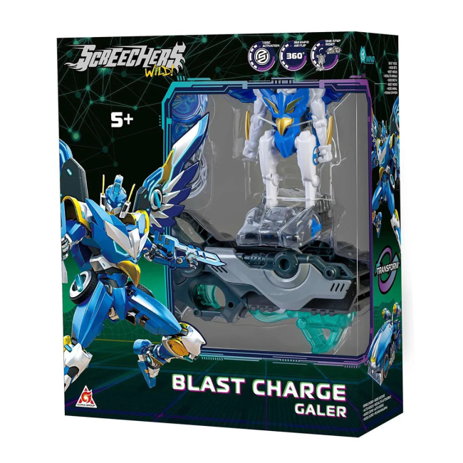 Трансформеры - Игровой набор Screechers Wild S5 L1 V2 Галер (KS686111)#9