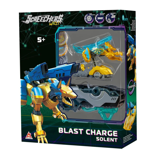 Трансформери - Ігровий набір Screechers Wild S5 L1 V2 Солент (KS686114)#9