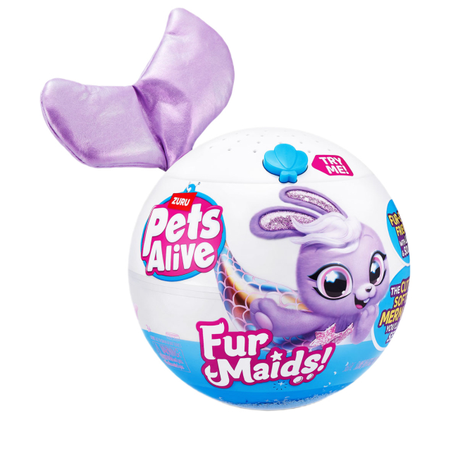 Мягкие животные - Набор-сюрприз Pets alive Furmaids S1 Кролик Скарлет (9555B)#2