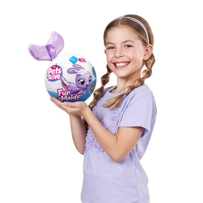 Мягкие животные - Набор-сюрприз Pets alive Furmaids S1 Кролик Скарлет (9555B)#5