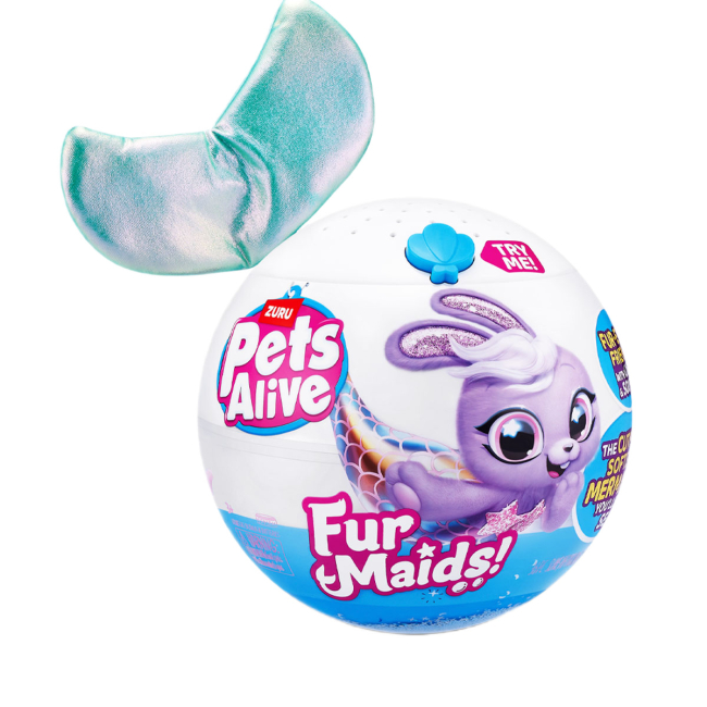 Мягкие животные - Набор-сюрприз Pets alive Furmaids S1 Щенок Даззи (9555D)#2