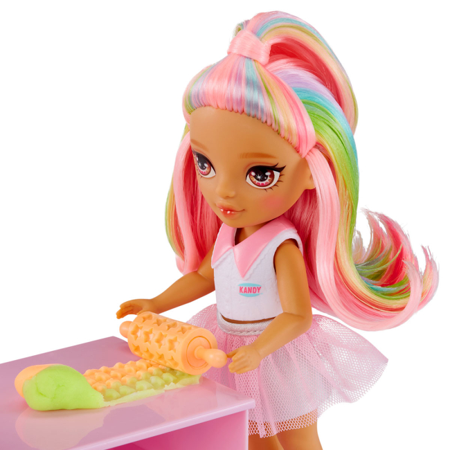 Куклы - Игровой набор Rainbow High Littles Кондитерская Кенди (522058)#3