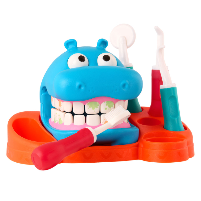 Наборы профессий - Игровой набор Battat Lite Бегемотик у стоматолога (BT1803Z)#3