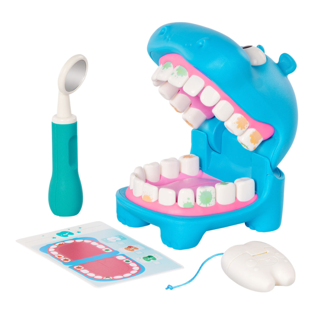 Наборы профессий - Игровой набор Battat Lite Бегемотик у стоматолога (BT1803Z)#5