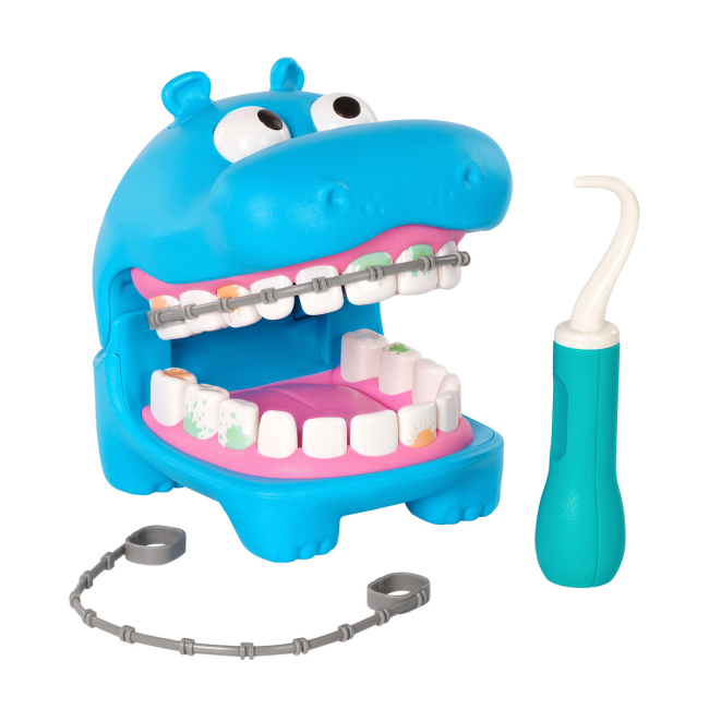 Наборы профессий - Игровой набор Battat Lite Бегемотик у стоматолога (BT1803Z)#6
