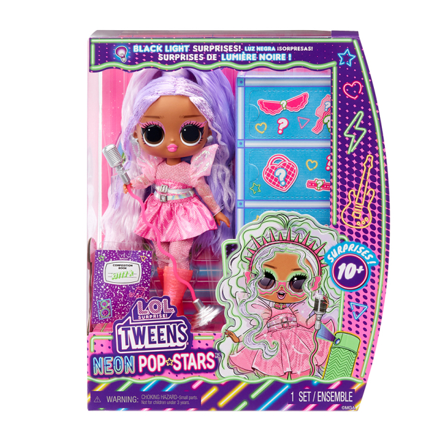 Куклы - Кукла LOL Surprise Tweens Neon pop Китти К (120667)#3