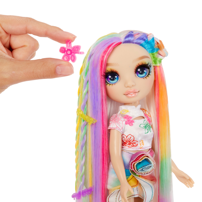 Куклы - Игровой набор Rainbow High Мел для волос и стиль Амая (526780)#4