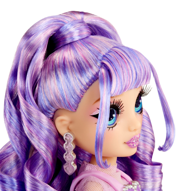 Куклы - Кукла Rainbow High Creative crystals Виолетта с аксессуарами (121404)#5
