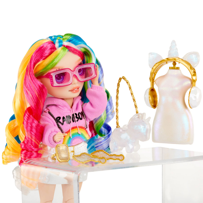 Куклы - Кукла Rainbow High Creative crystals Амая с аксессуарами (121411)#6