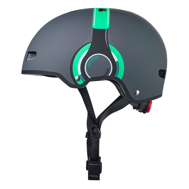 Защитное снаряжение - Защитный шлем Micro Зеленый с рисунком наушников 52-56 см (AC2111BX)#2