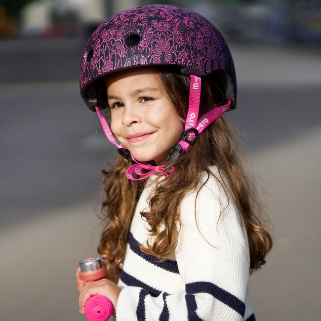 Захисне спорядження - Захисний шолом Micro Рожево-пурпурова мандала 52-56 см (AC2280BX)#6