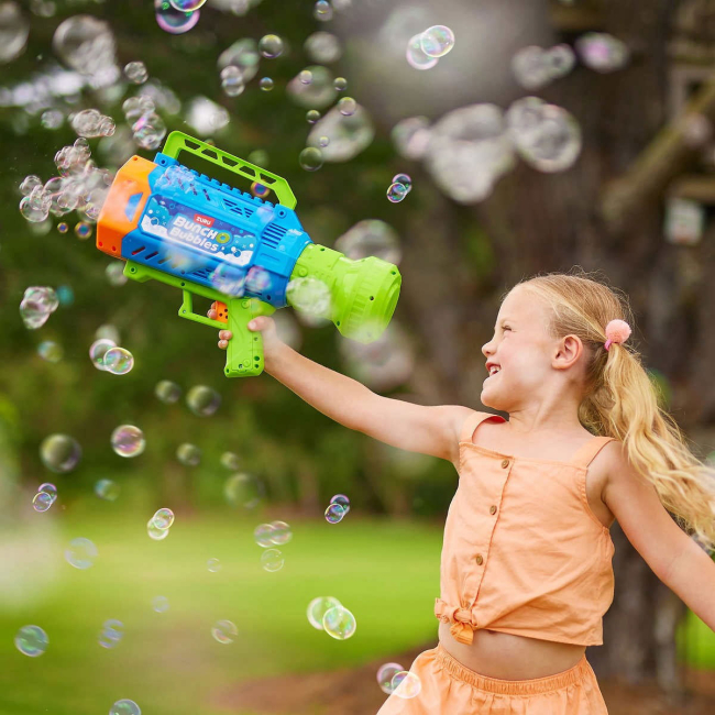 Мильні бульбашки - Ігровий набір Bunch O Bubbles Large S1 Бластер з мильними бульбашками (11349)#8