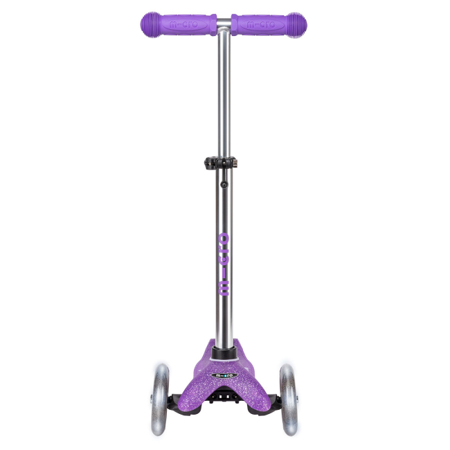 Самокаты - Самокат Micro Mini Deluxe Fairy Glitter LED Пурпурный (MMD207)#3