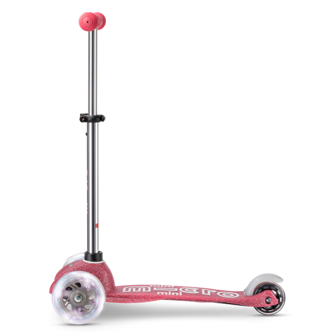 Самокаты - Самокат Micro Mini Deluxe Fairy Glitter LED Розовый (MMD208)#2