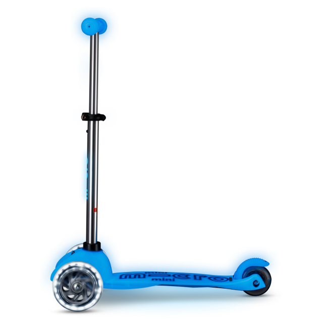 Самокаты - Самокат Micro Mini Deluxe Glow LED Арктический синий (MMD215)#2