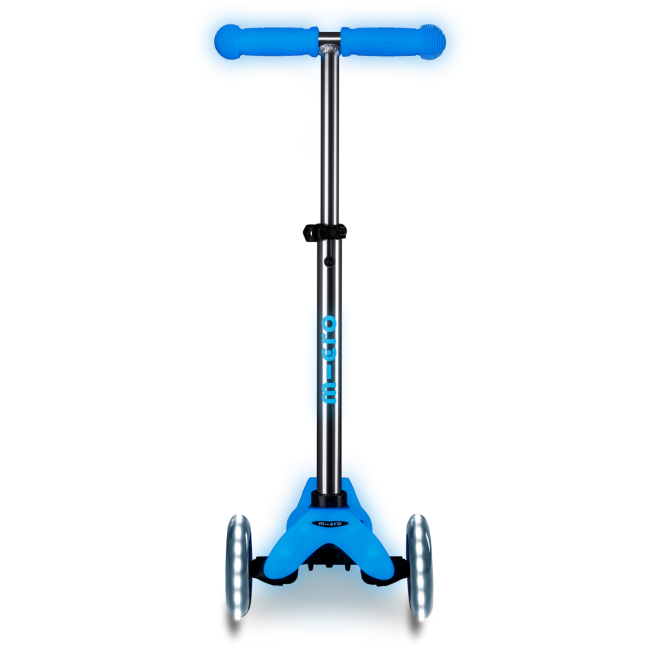 Самокаты - Самокат Micro Mini Deluxe Glow LED Арктический синий (MMD215)#4