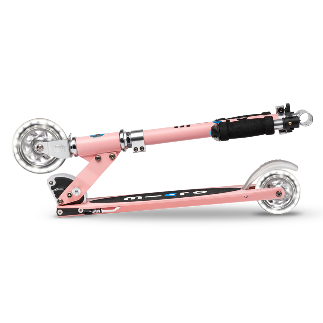Самокаты - Самокат Micro Sprite LED Неоновая роза (SA0235)#5