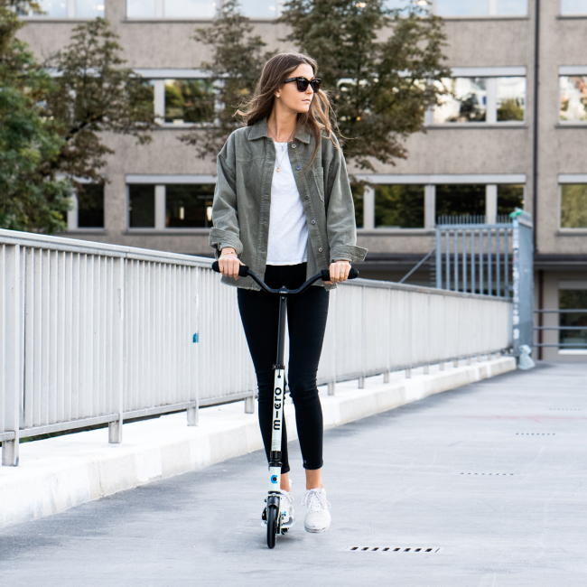 Самокаты - Самокат Micro Speed Deluxe Зеленая глина (SA0211)#7