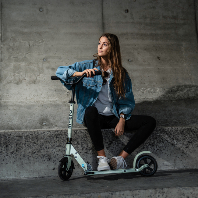 Самокаты - Самокат Micro Speed Deluxe Зеленая глина (SA0211)#8