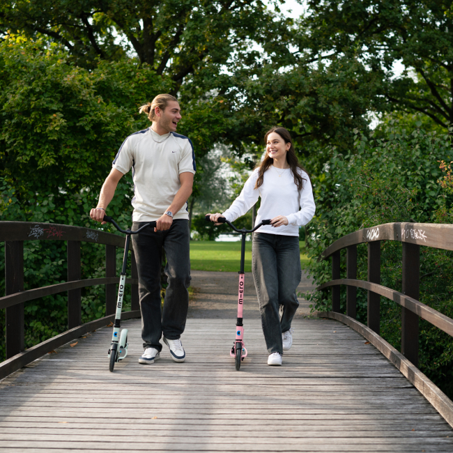 Самокаты - Самокат Micro Speed Deluxe Зеленая глина (SA0211)#9