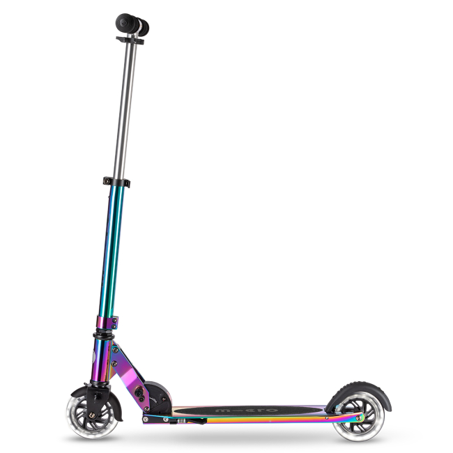 Самокаты - Самокат Micro Sprite LED Неохром (SA0237)#2