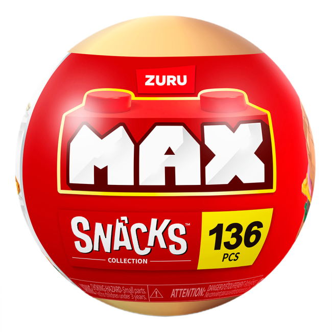 Конструктори з унікальними деталями - Конструктор MAX S1 Смаколики Бургер 136 деталей (83186GQ1/3)#2