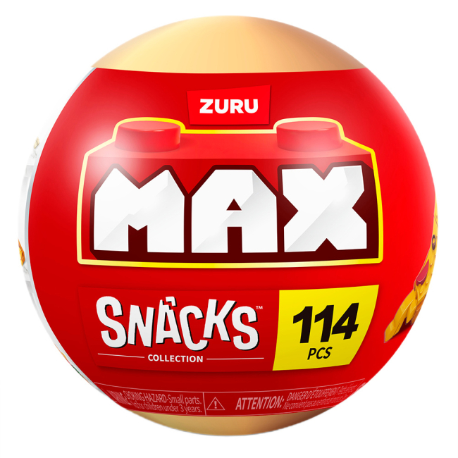 Конструкторы с уникальными деталями - Конструктор MAX S1 Вкусняшки Пицца 114 деталей (83186GQ1/4)#2