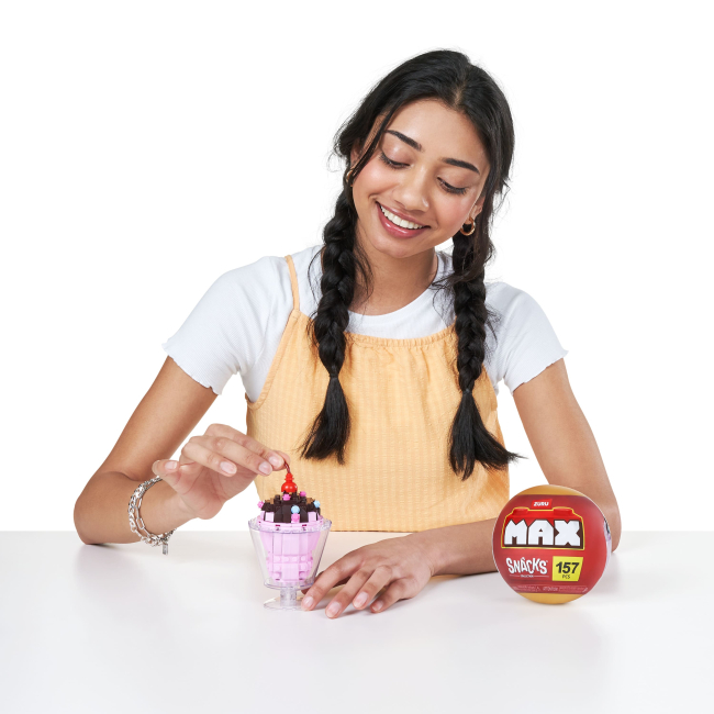 Конструкторы с уникальными деталями - Конструктор MAX S1 Вкусняшки Мороженое 157 деталей (83186GQ1/6)#3