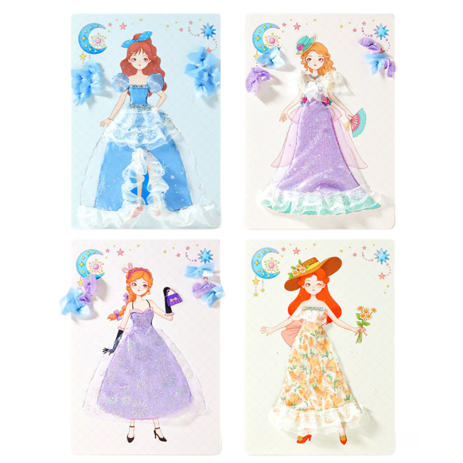 Набори для творчості - Набір для творчості Mideer Вечірня сукня принцеси (MD1584)#2