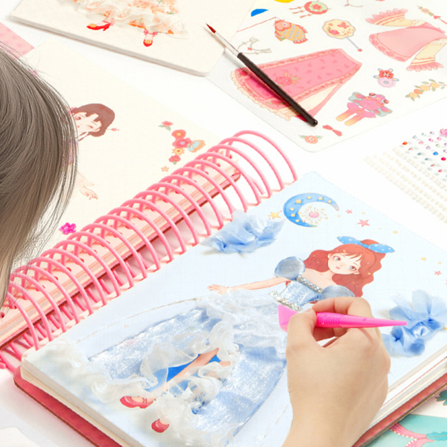 Набори для творчості - Набір для творчості Mideer Вечірня сукня принцеси (MD1584)#3