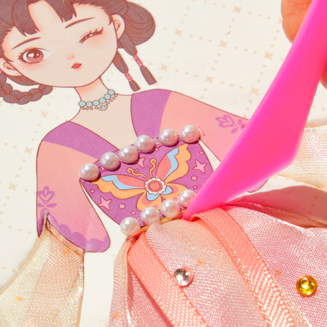 Набори для творчості - Набір для творчості Mideer Вечірня сукня принцеси (MD1584)#5