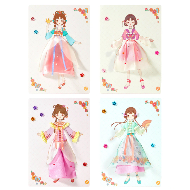 Наборы для творчества - Набор для творчества Mideer Королевская винтажная одежда (MD1585)#2