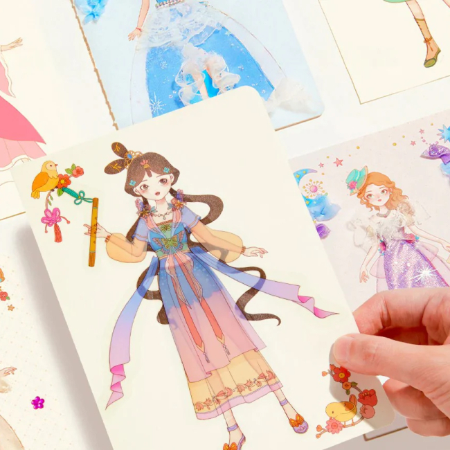 Наборы для творчества - Набор для творчества Mideer Королевская винтажная одежда (MD1585)#5