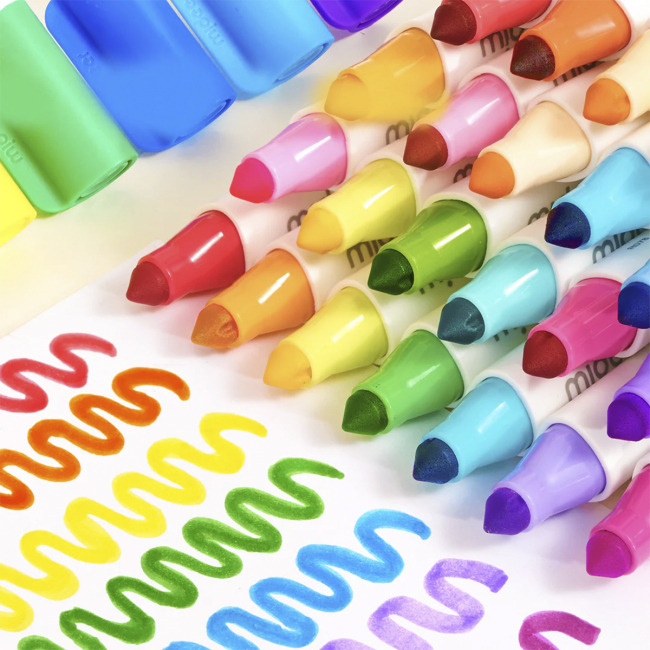 Канцтовари - Набір маркерів Mideer 12 кольорів (MD1549)#2