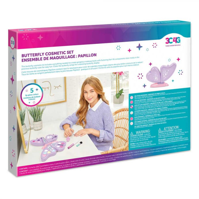 Косметика - Набор косметики Make it Real Бабочка-сюрприз (MR10058)#4