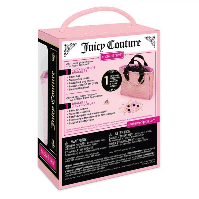 Набори для творчості - Набір для виготовлення шарм-браслета Make it Real Juicy couture Модниця Стиль (MR4471/1)#2