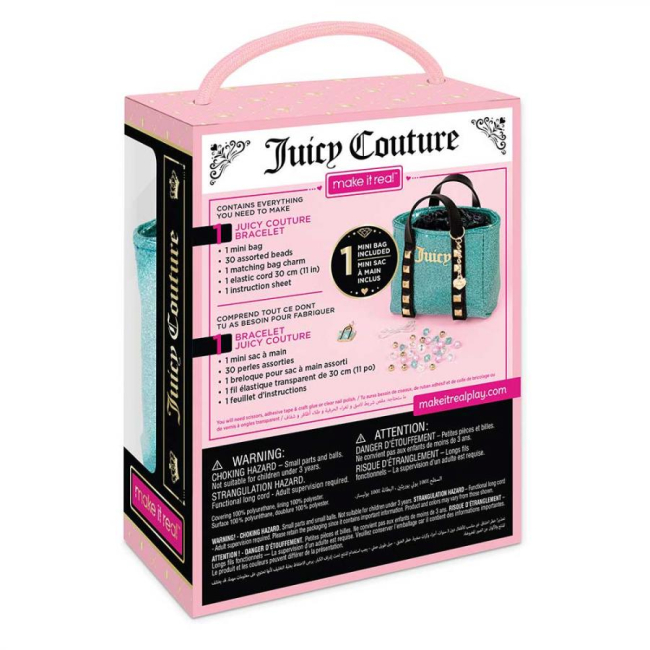Набори для творчості - Набір для виготовлення шарм-браслета Make it Real Juicy couture Модниця Тіффані (MR4471/2)#2