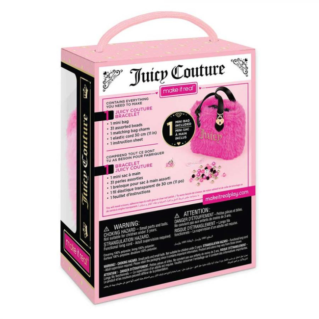 Набори для творчості - Набір для виготовлення шарм-браслета Make it Real Juicy couture Модниця Гламур (MR4471/3)#2