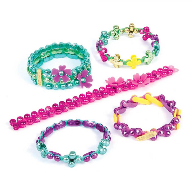 Набори для творчості - Набір для виготовлення браслетів Make it Real Linxo Прикраси Вечірка (MR6110/2)#4