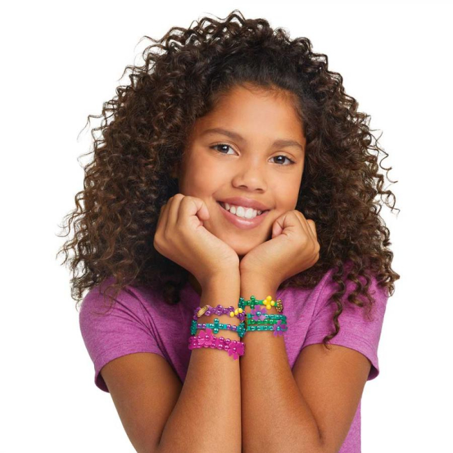 Набори для творчості - Набір для виготовлення браслетів Make it Real Linxo Прикраси Вечірка (MR6110/2)#5