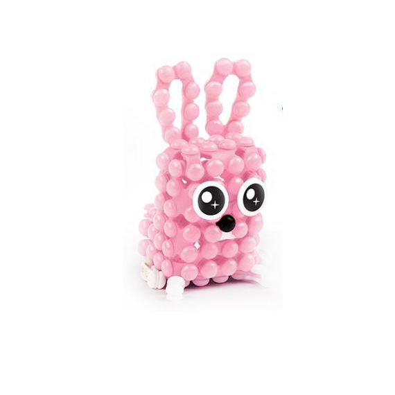 Наборы для творчества - Набор для изготовления брелоков Make it Real Linxo Зверята Кролик (MR6101/1)#4